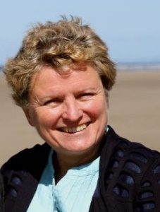Photo of Sian on a beach