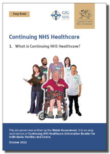 Cover of Continuing NHS Healthcare easy read guide