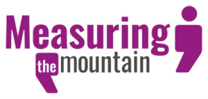 Measuring the mountain logo
