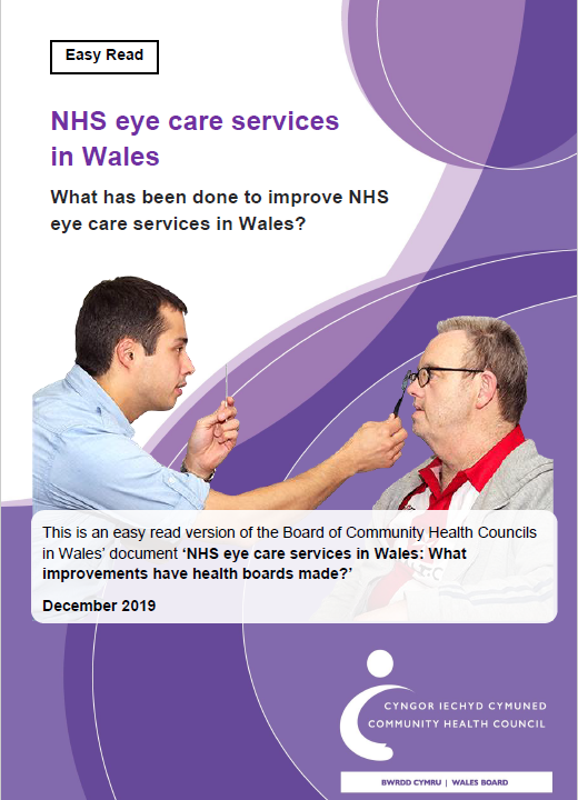 Community Health Council Eye Care Services Report