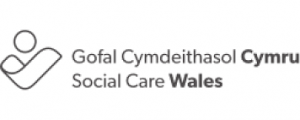 Social care wales logo